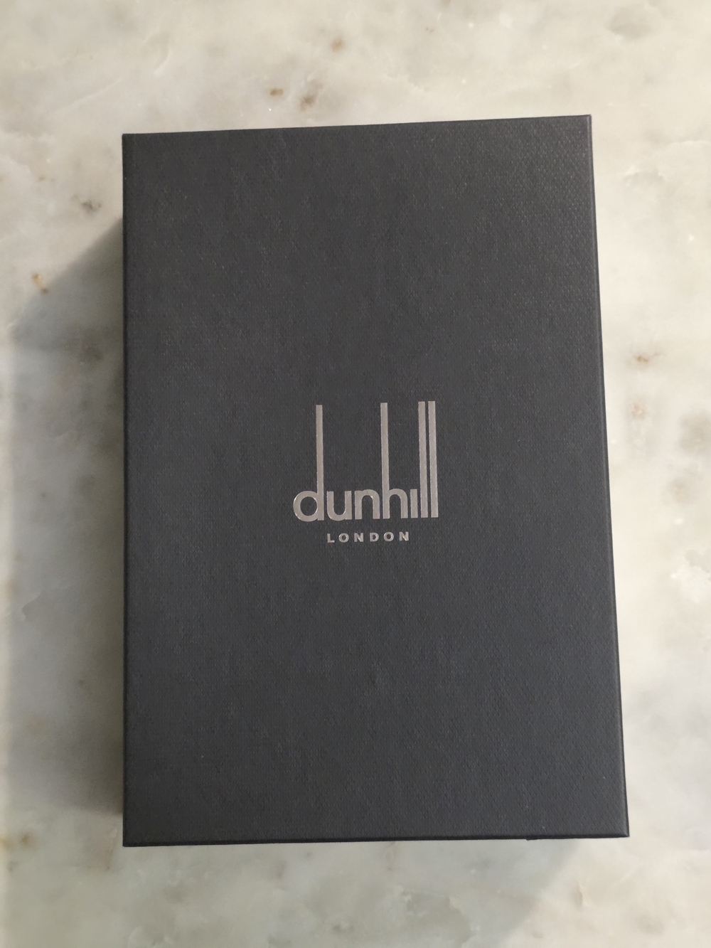 dunhill Black Gift Box -6.75"Wx10"Hx2.4"D
